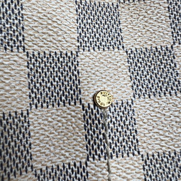 Louis Vuitton Damier Azur Eva Clutch Crossbody Bag SP0635 Made in France - Picture 4 of 15